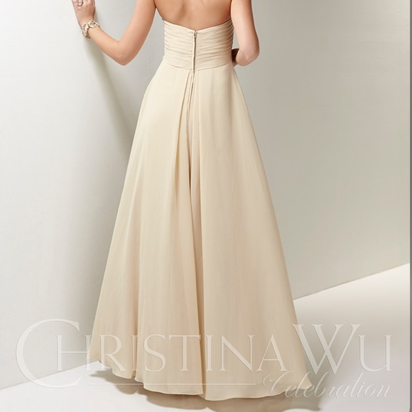 Christina Wu Celebration Formal Bridesmaid Dress - Picture 12 of 14